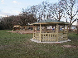 gazebo in Recreation Ground