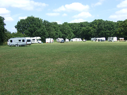 travellers on the recreation ground