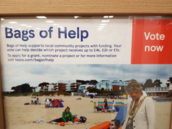 images of tesco bags of help posters
