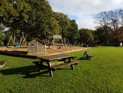 play area in the recreation ground