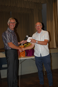 images of volunteers receiving awards